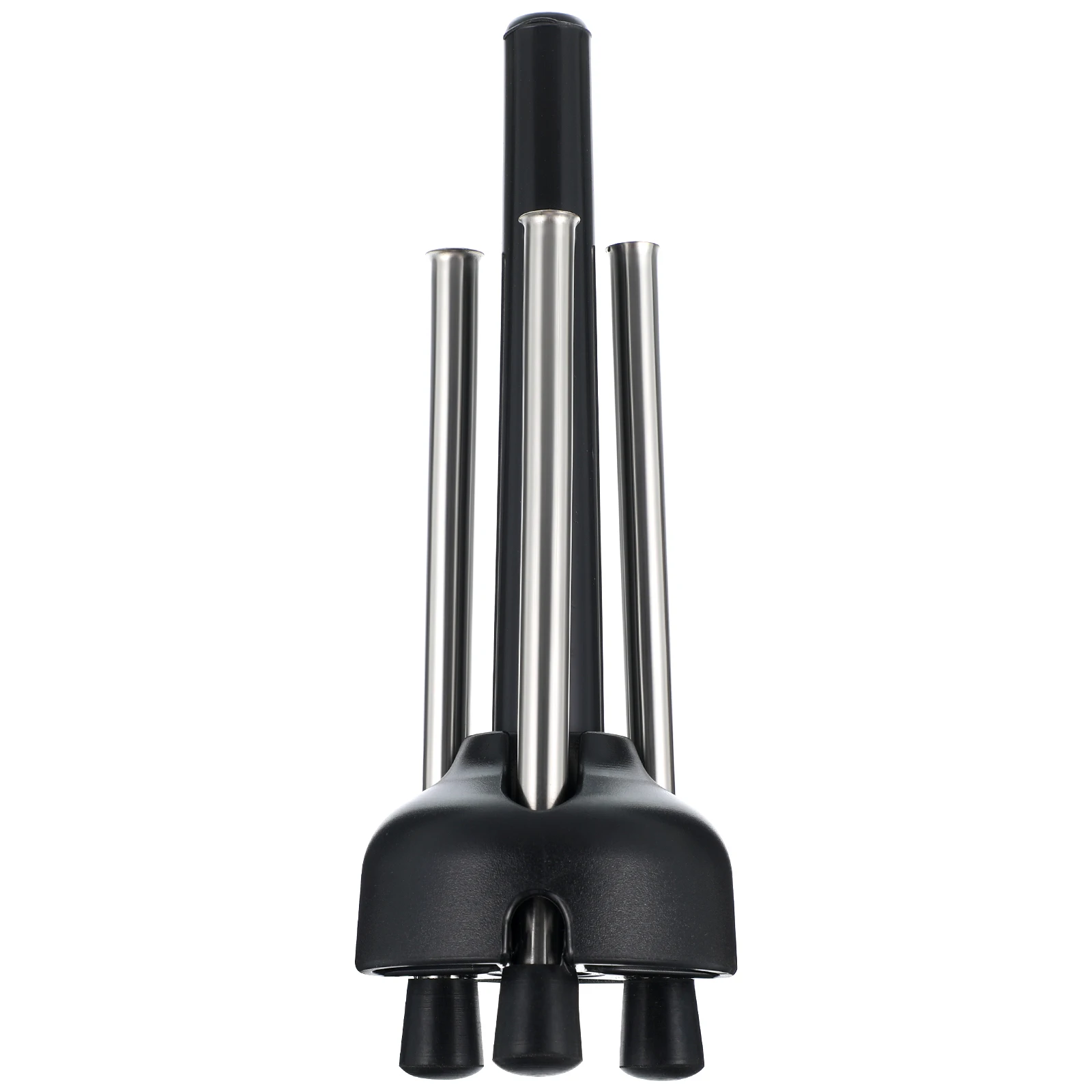 

ClarinetStand InstrumentTripod FoldableMusicHolder forOboeFluteSax SturdyTriangleDesign PlasticCaps StabilityEnsure Portable