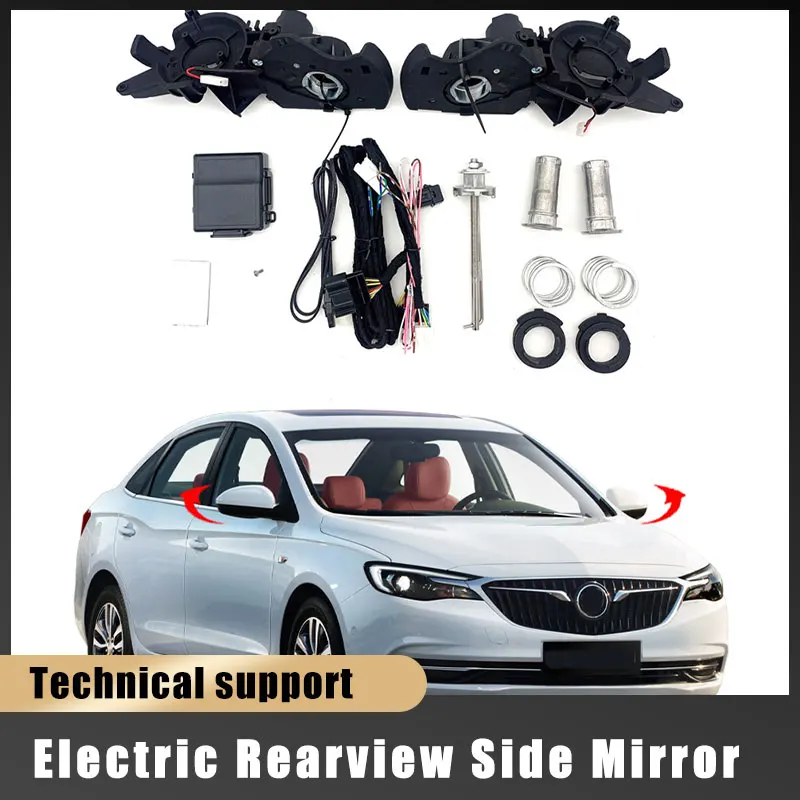 For Buick Excelle 2016-2023 Auto Intelligent Automatic Car Electric Rearview Side Mirror Folding System Kit Module