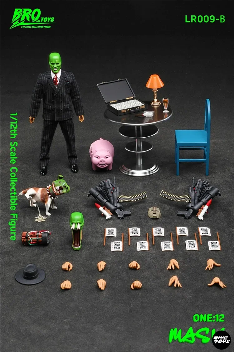 In Stock Brand New Original BROTOYS The Mask 1/12 LR009 6inch Full
