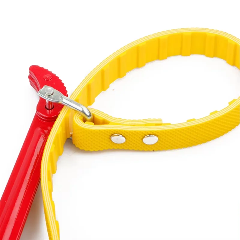 

B84B-Car Oil Filter Puller Tool 8"/12" Belt Wrench Adjustable Cartridgeoil Strap Spanner Wrench Cartridge Removal Repair Equipme