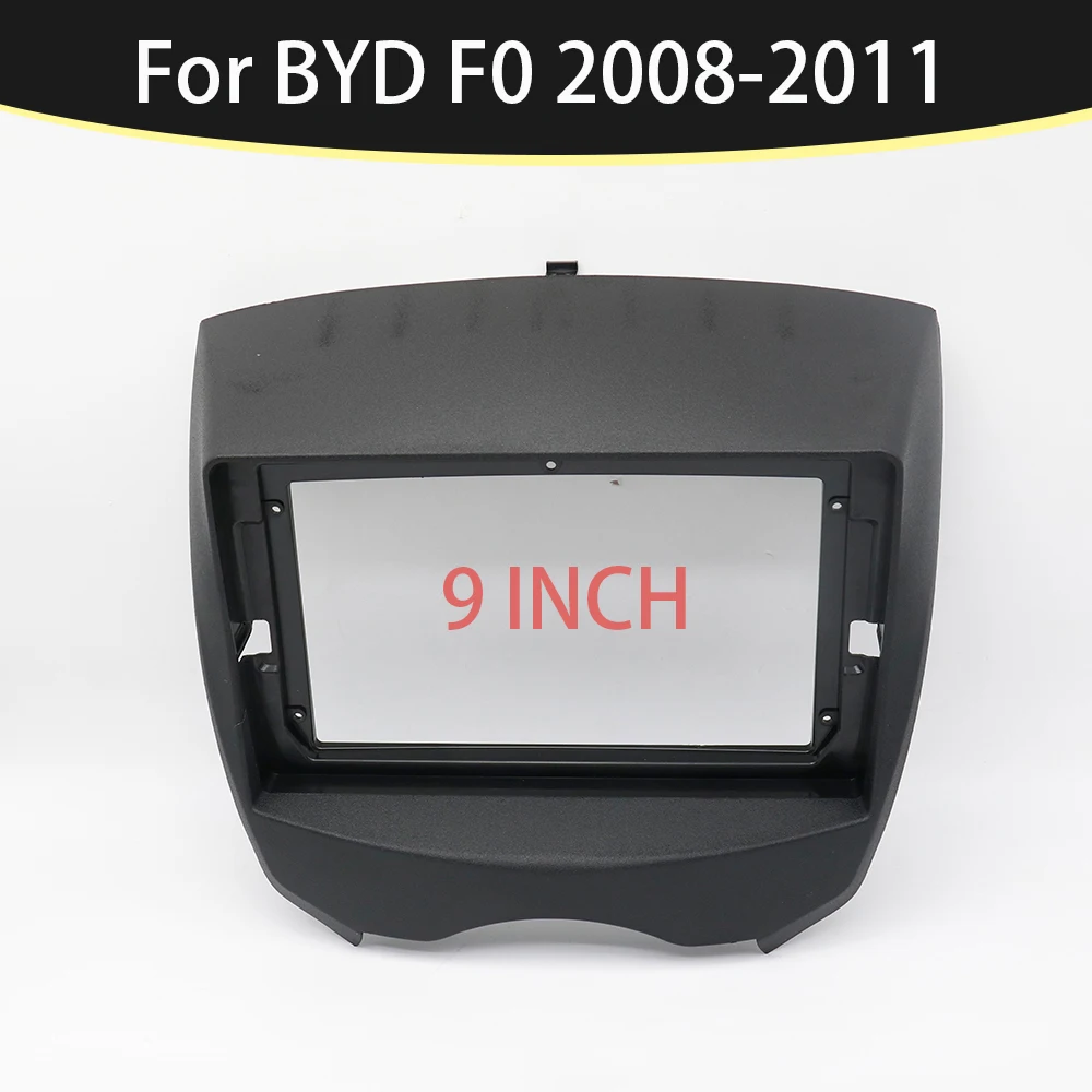 

For BYD F0 2008-2011 9 Inch 2 Din Car Radio Fascia Cable Wire Radio Fascia Frame Adapter CD Panel Dash Trim Bezel