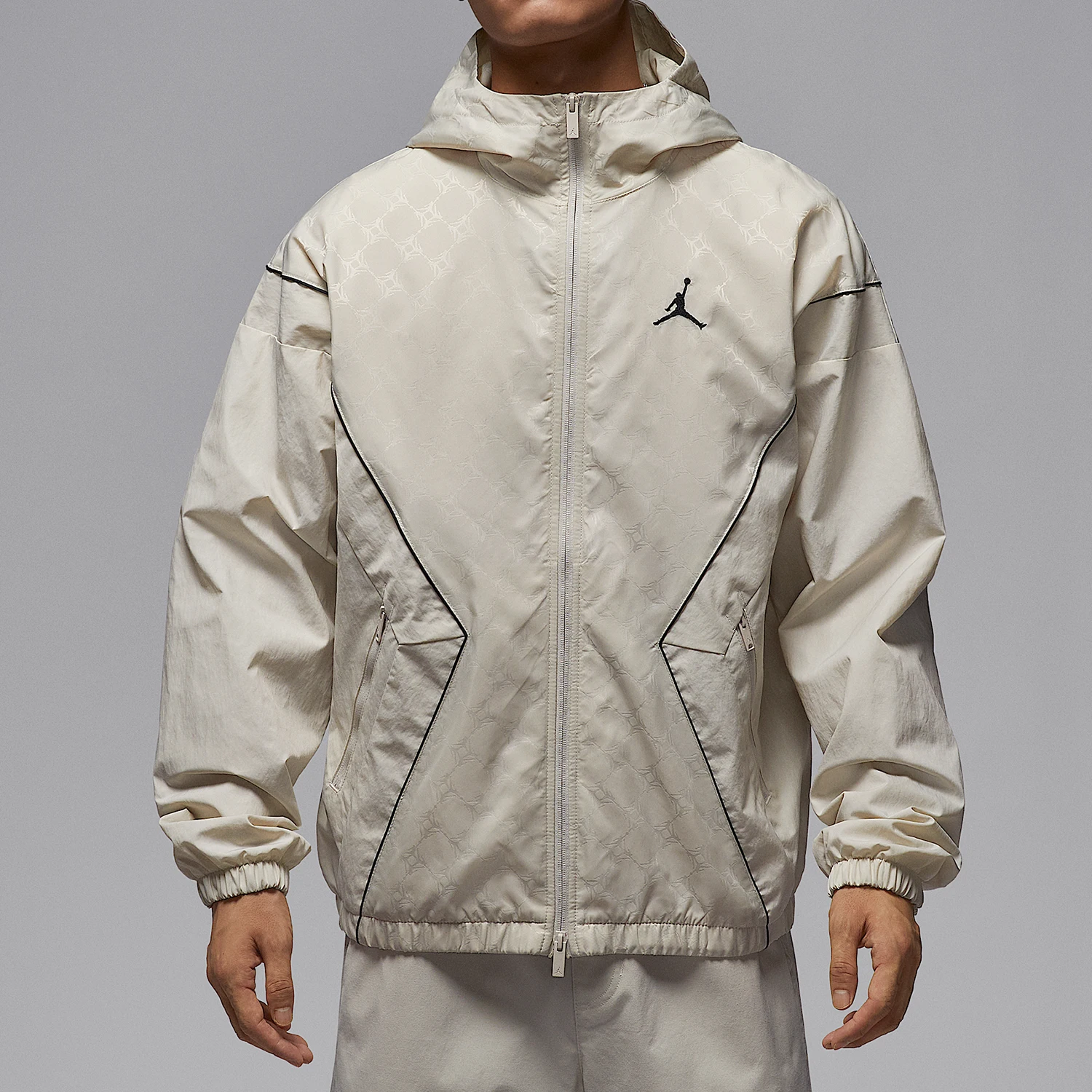 

Nike Authentic JORDAN Men's Embroidered Loose Sports Hooded Jacket HV0555-104