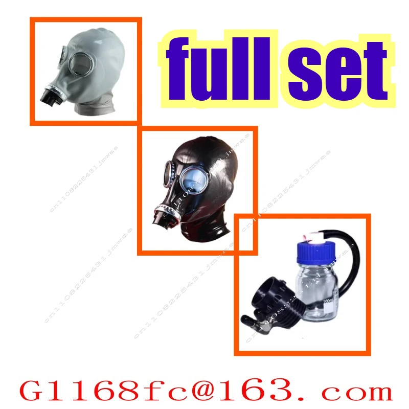 Used for Gas Mask Breathing Control, Negative Pressure Bottle, Rubber Breathing Control Accessories