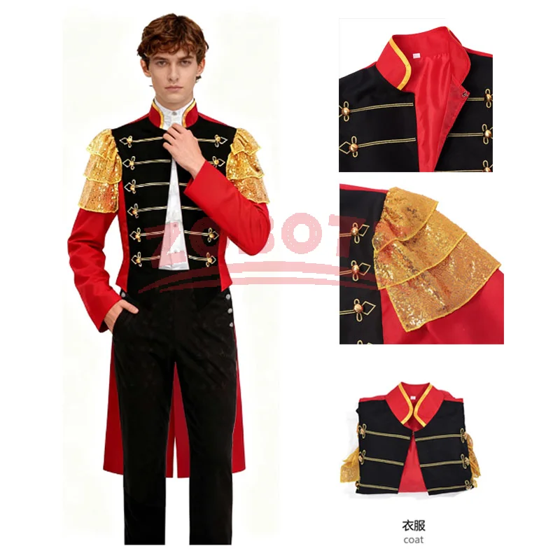 hussard-militaire-veste-rouge-cirque-showman-majorette-gland-manteau-ringmaster-scene-performance-robe-fantaisie-costume