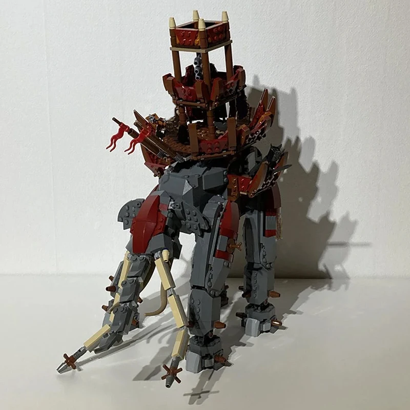 

MOC Building Blocks Ideas Movie Series Model Animal Giant Elephant Set DIY Assemble Bricks Creative Toys Collection Xmas Gifts
