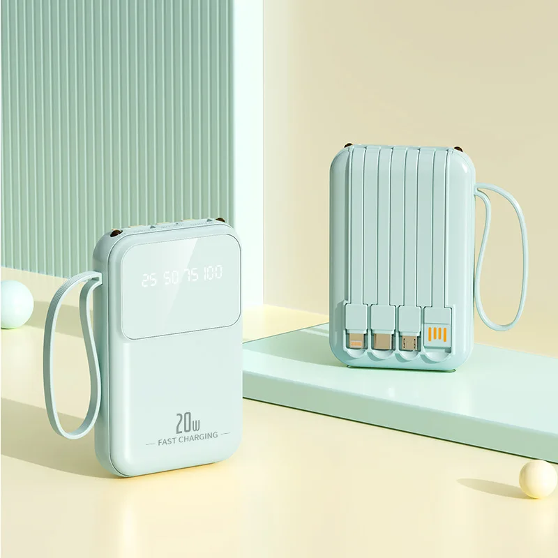 10000mAh /20000mAh High Capacity Power Bank Small and Portable Mobile Power High-Quality
