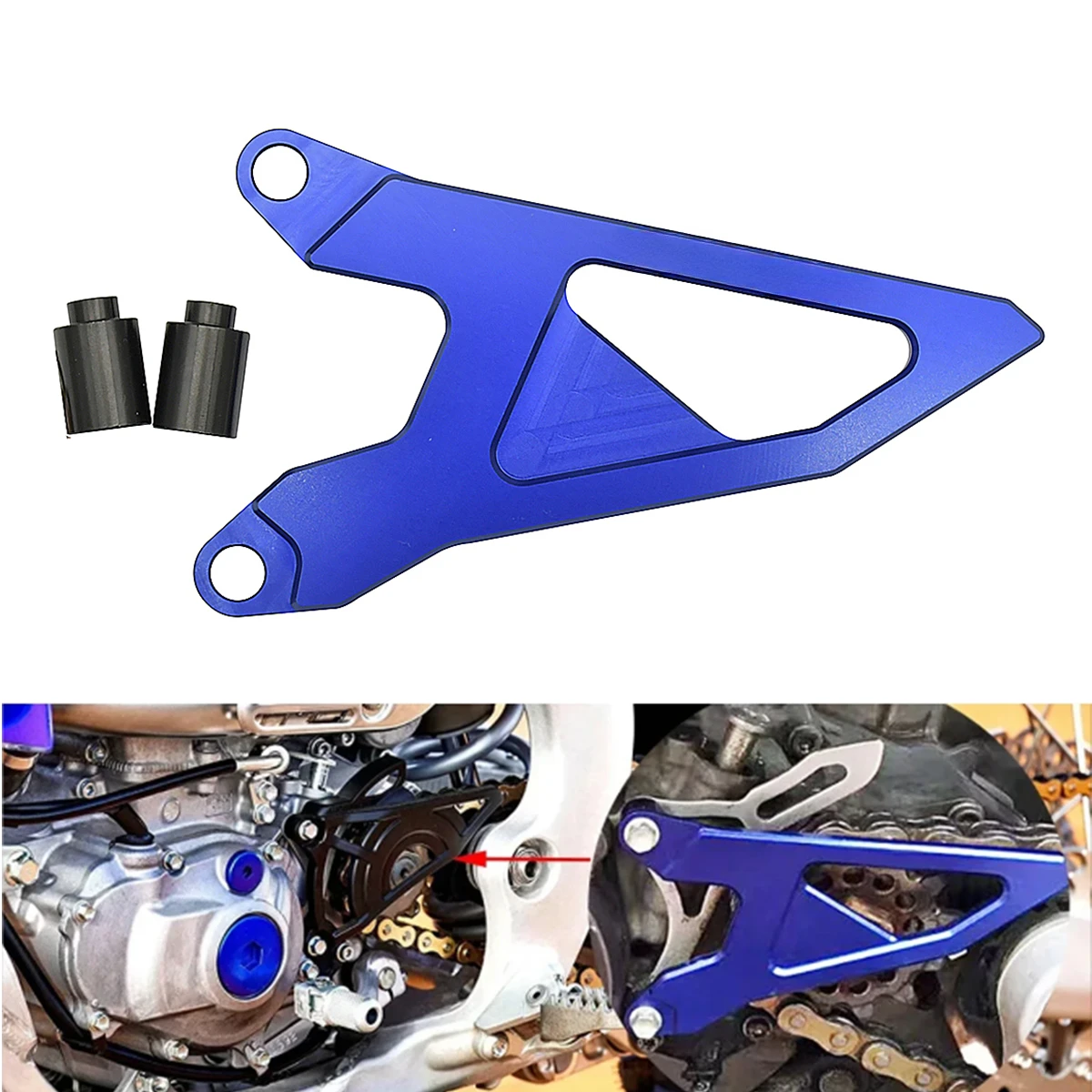 For Yamaha YZ250 YZ250X YZ250F WR250F YZ 250 250X 250F WR Dirt Pit Bike Motorcycle Front Sprocket Cover Chain Protector Guard