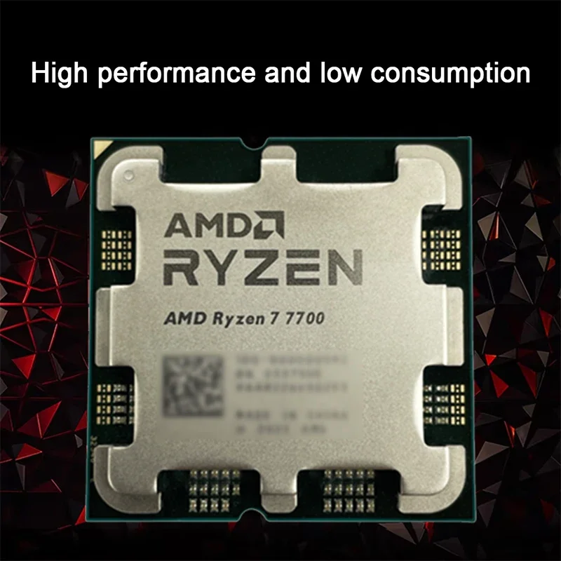 AMD Ryzen 7 7700 R7 7700 CPU 8-Core 16-Thread 5.3GHz Unlocked Desktop Processor Socket AM5 Gaming CPU Without Package