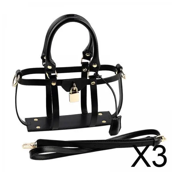 

Fashion DIY Handmade PU Leather Tote Bag Set Adjustable Strap Shoulder Bag Making Kit for Handbag Girls