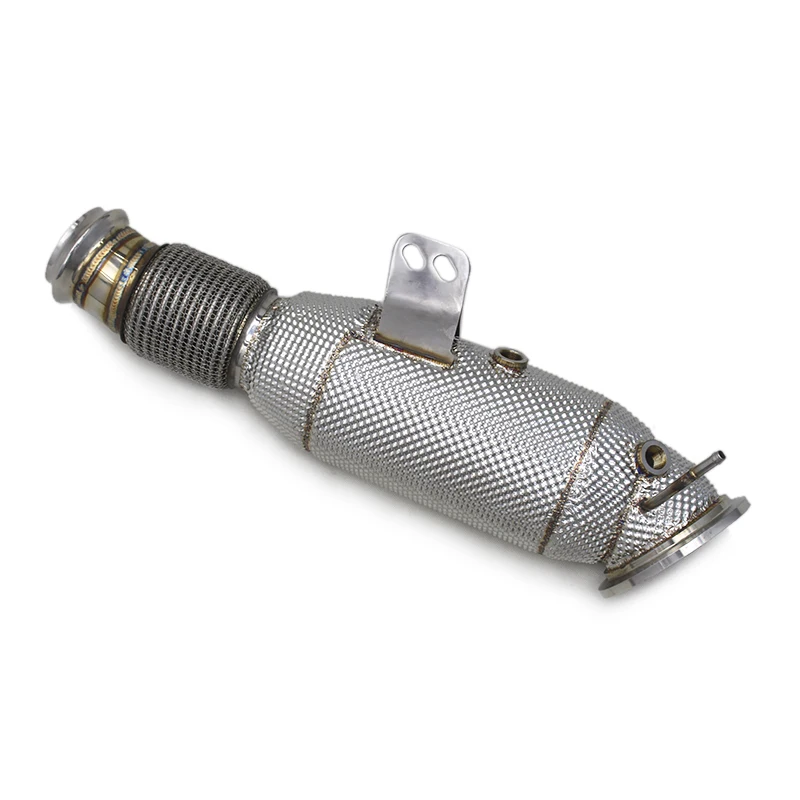 

Прямой коллектор водосточной трубы COC из нержавеющей стали для M240/M240i M240 F22/G42 3.0T 2017-2023 гоночная выхлопная труба