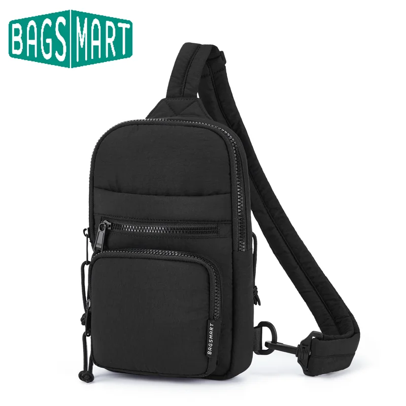 

BAGSMART сумки через плечо для женщин, маленькая сумка через плечо, поясные сумки с регулируемым ремешком, дорожная сумка на ремне