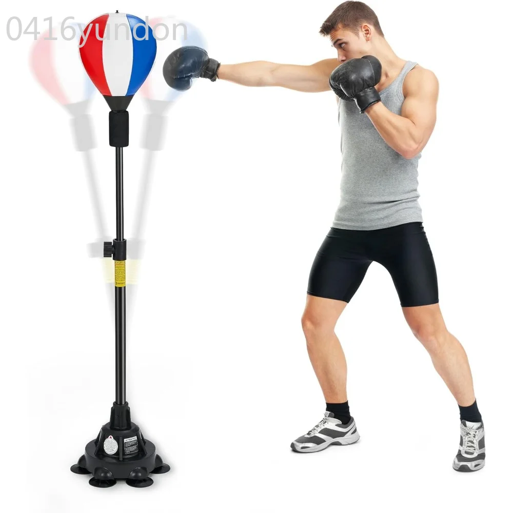 Upgraded sandbags for adults and children, boxing bags with stands, adjustable height, training and decompression