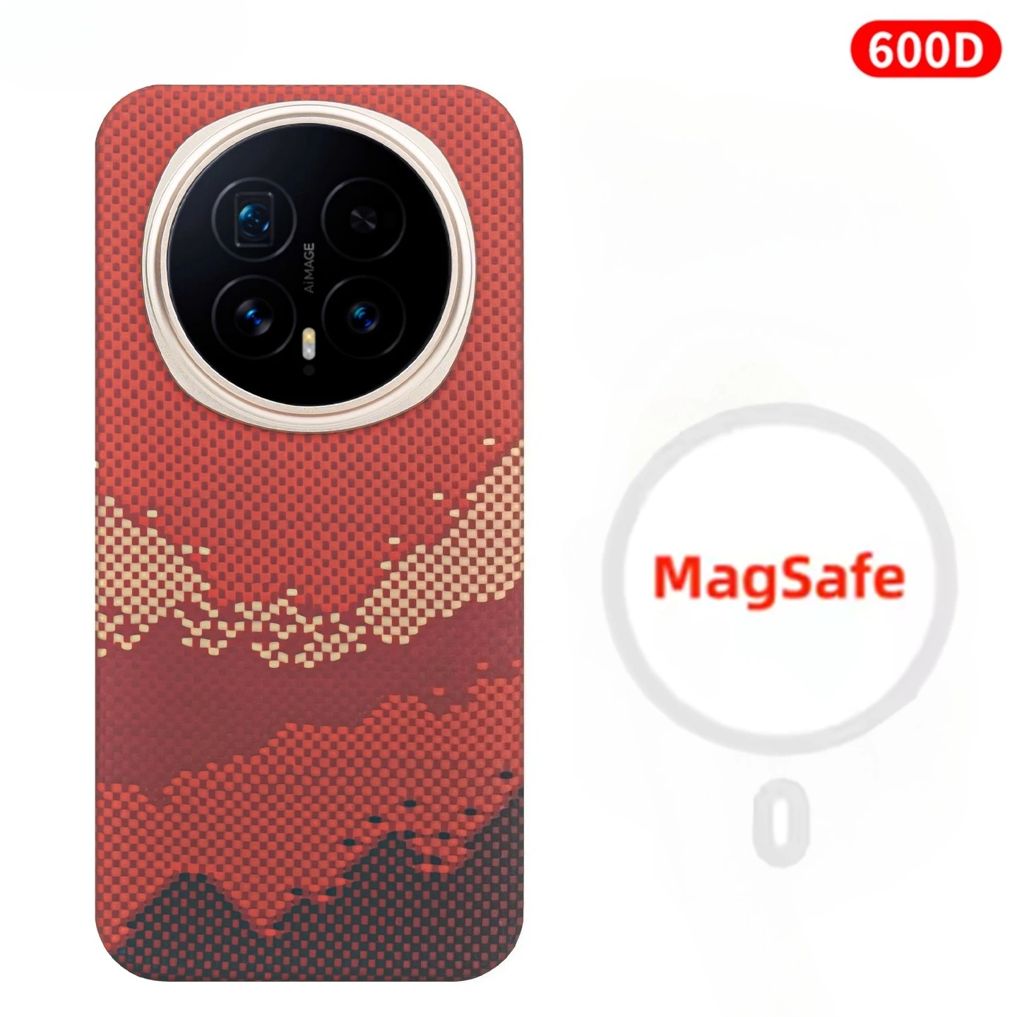 Funda magnética de fibra de carbono de aramida Kevlar 600D Premium para Honor Magic 8 7 Pro RSR, funda protectora anticaída delgada con sensación de metal desnudo