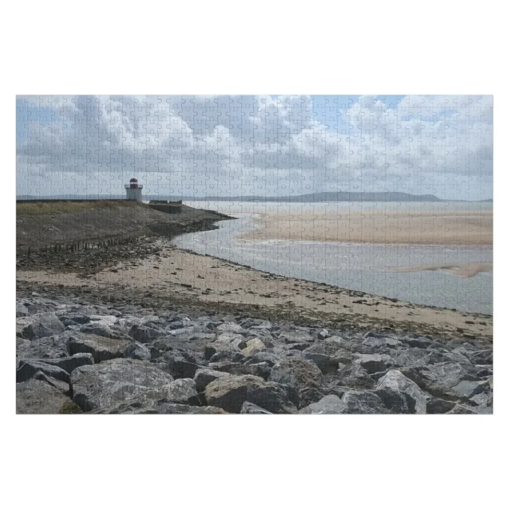 

Burry Port, view of the lighthouse Jigsaw Puzzle Customized Kids Gift Photo Personalized Customized Picture Puzzle