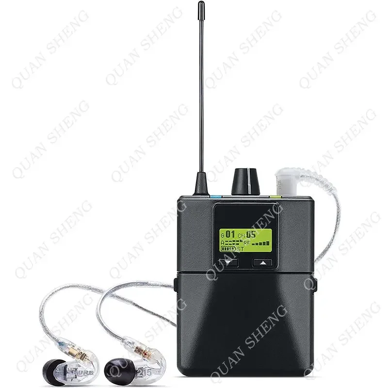 New PSM300 Stereo UHF Vocal Stage Instrument Monitor in Ear Wireless Monitor System