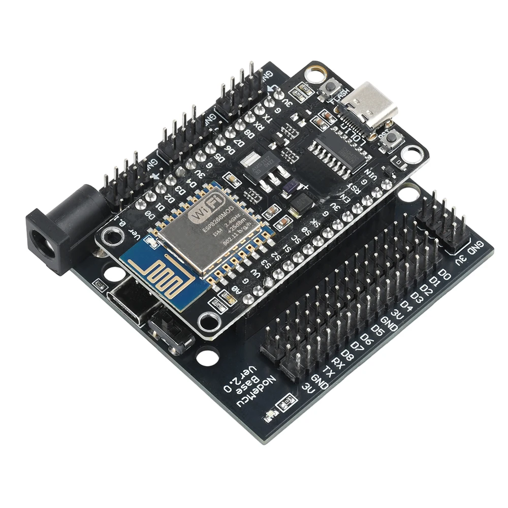 DC+Type-C Port ESP8266 Wireless Module CH340 CH340G NodeMcu V3 Lua WIFI Internet of Things Development Board Based