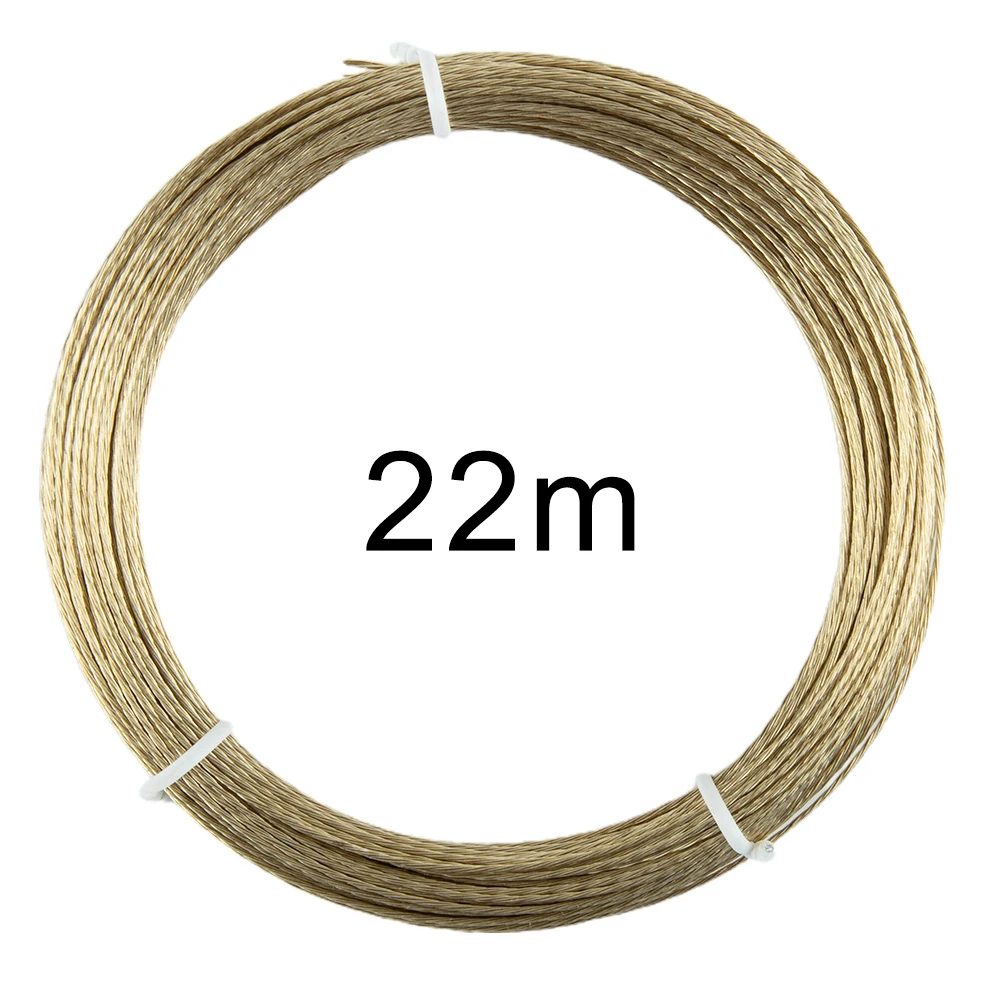 High Quality Brand New Braiding Line Wire Gold Automotive Cut Out Glass Windscreen Windshield 22m Length Cutting