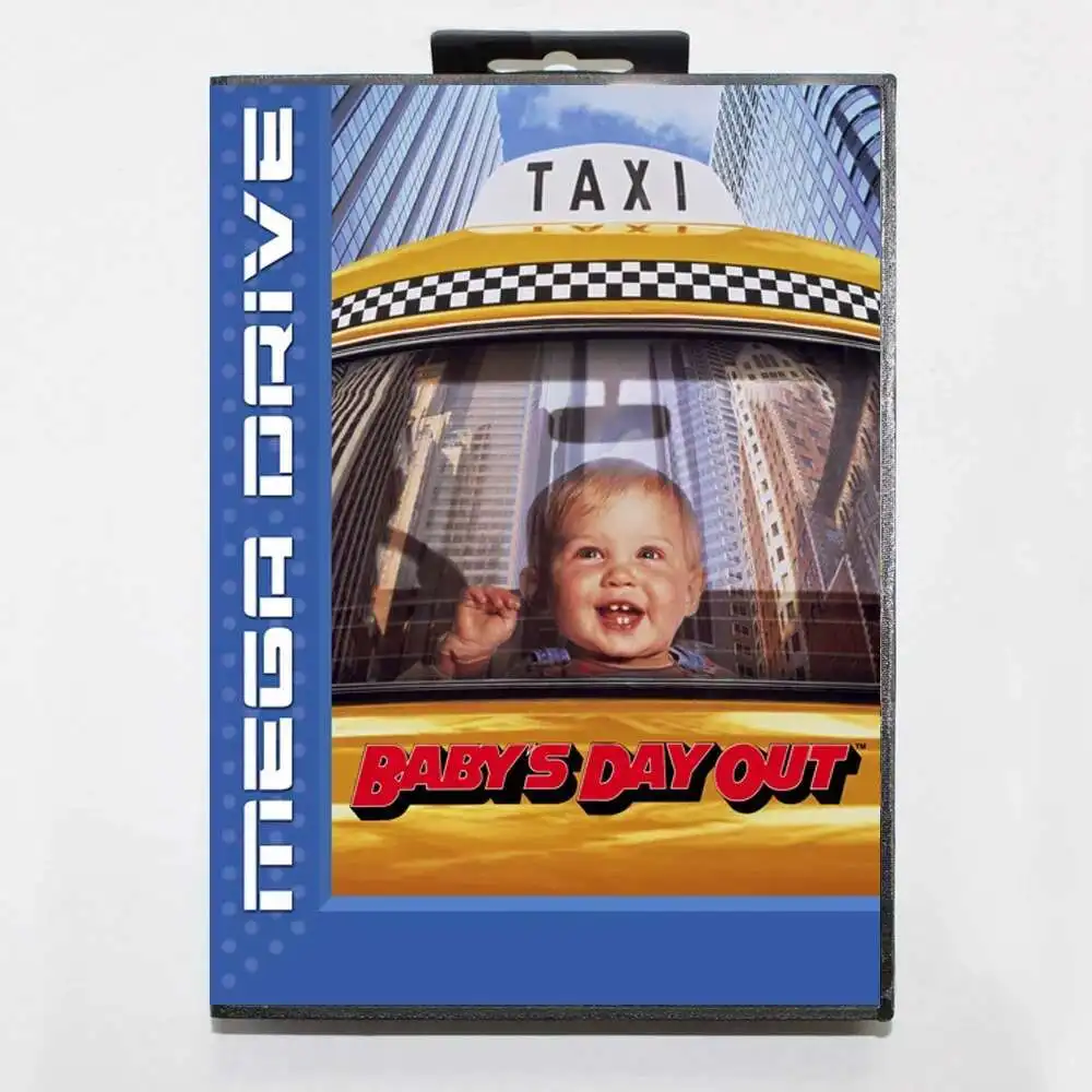 

Игровая карта Babys Day Out MD с коробкой EUR для 16-битной системы Sega Megadrive Genesis