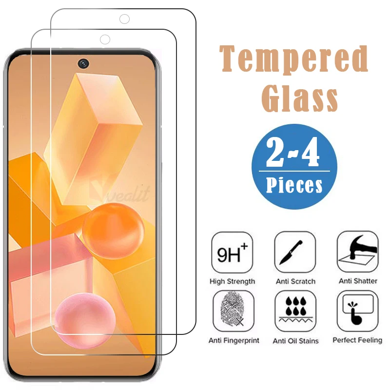 2/3/4Pcs HD Tempered Glass for Infinix Hot 50 40 Pro 30i 40i 50i Screen Protector for Infinix Smart 9 8 Pro Plus Protective Film