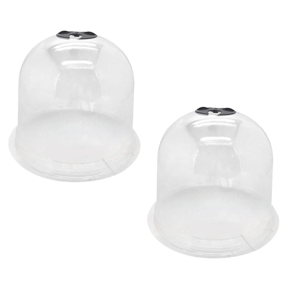 

2pcs Plastic Plant Protective Nursery Insulation Shelter Waterproof Snow-Proof Mini Greenhouse For Tomatoes Herbs
