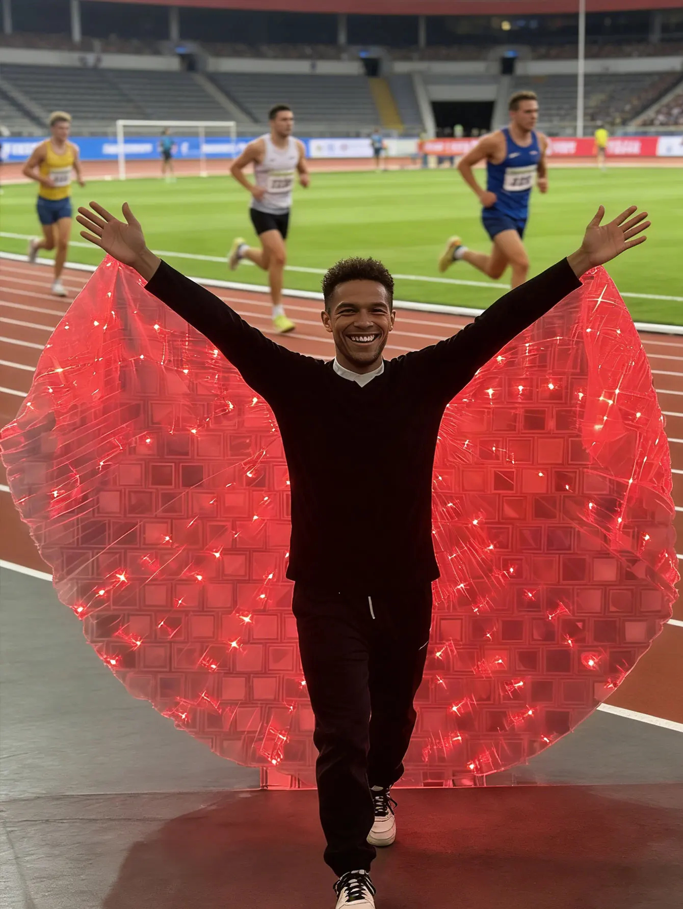 

Celebrating Dance Wings LED Party Decoration Prop, Party Cheer Prop (Sold without batteries)