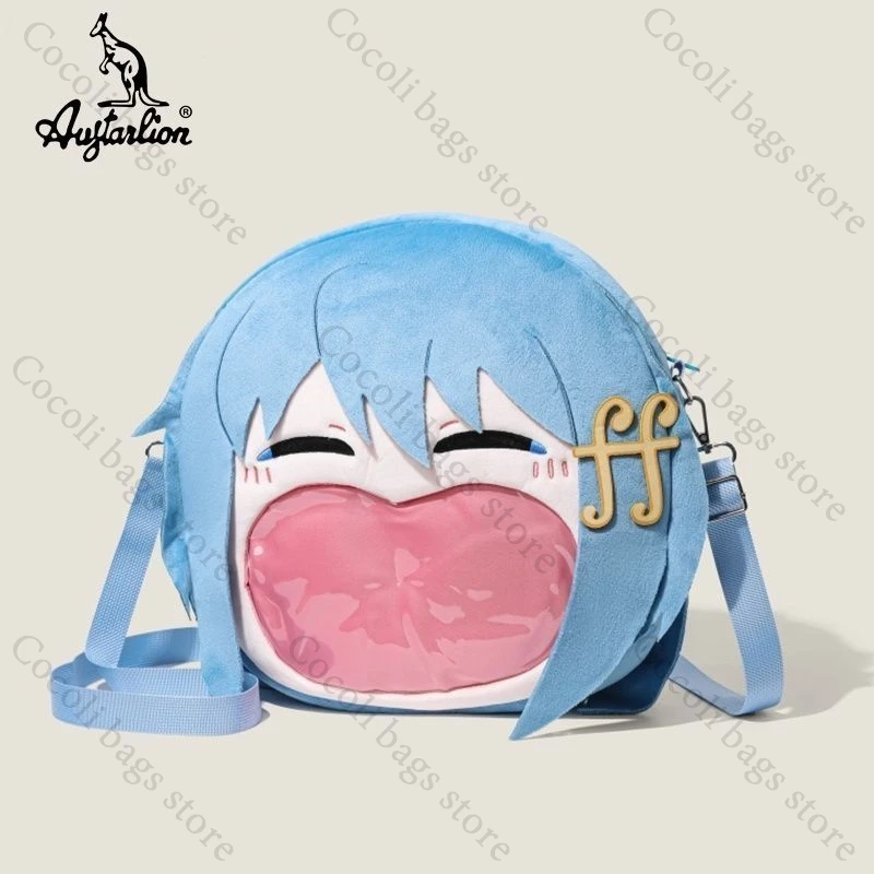 Anime Puella Magi Madoka Magica Miki Sayaka Kawaii Ita Bag Backpack Itabag Transparent Pocket Women Backpack Casual Bags