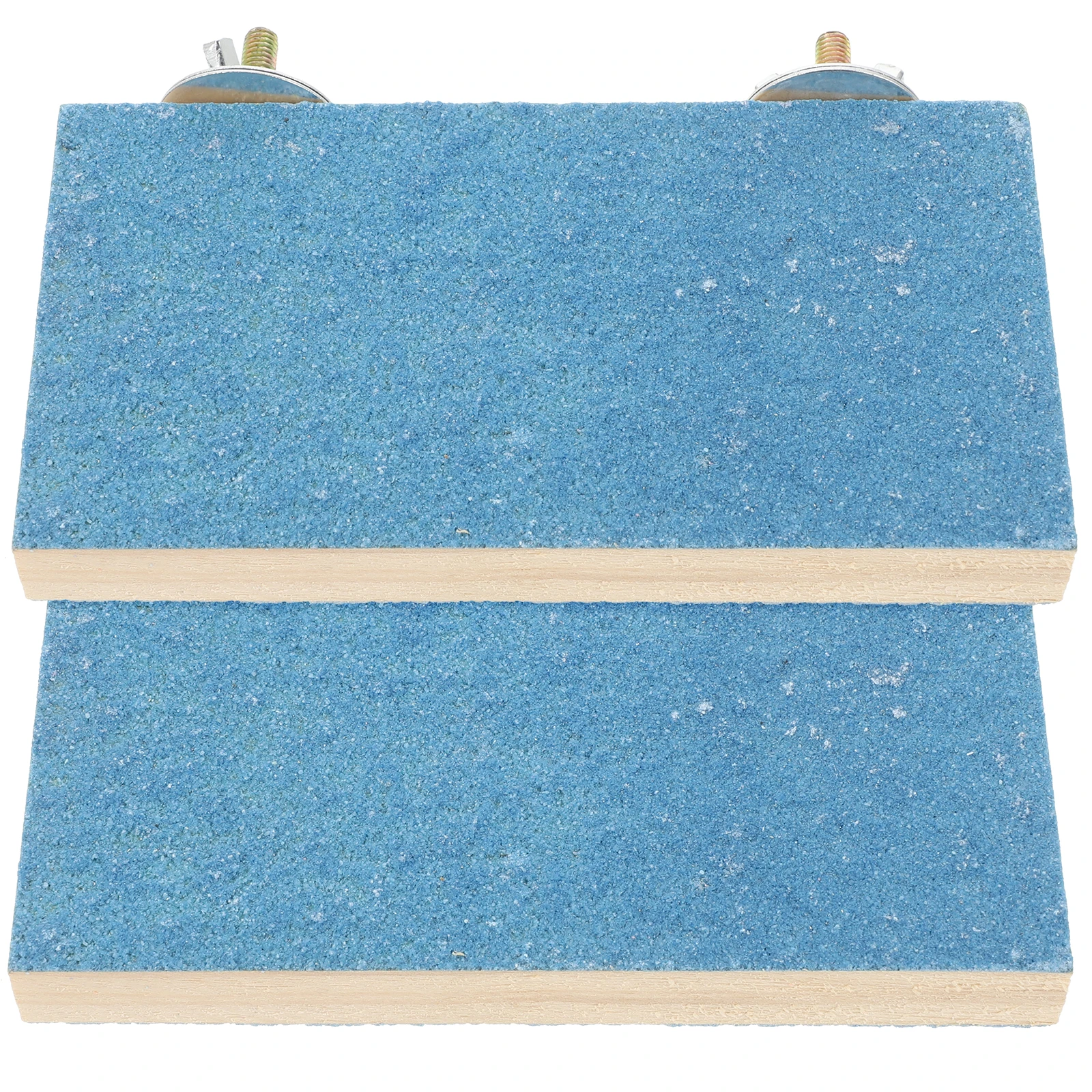 

2 Pcs Budgie Pet Platform Accessories Platforms Bird Cages Wooden Parrot Play Stand