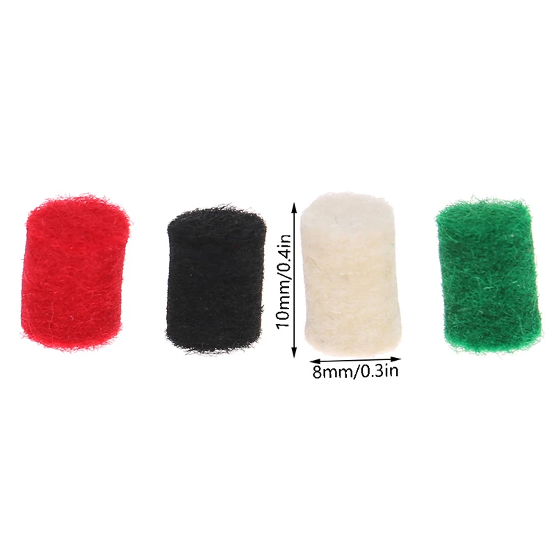 20pcs Saxophone Bumper Felts Sax Saxophone Key Guard Felt Bumper Alto Tenor Soprano Saxophone Parts Repair Accessories