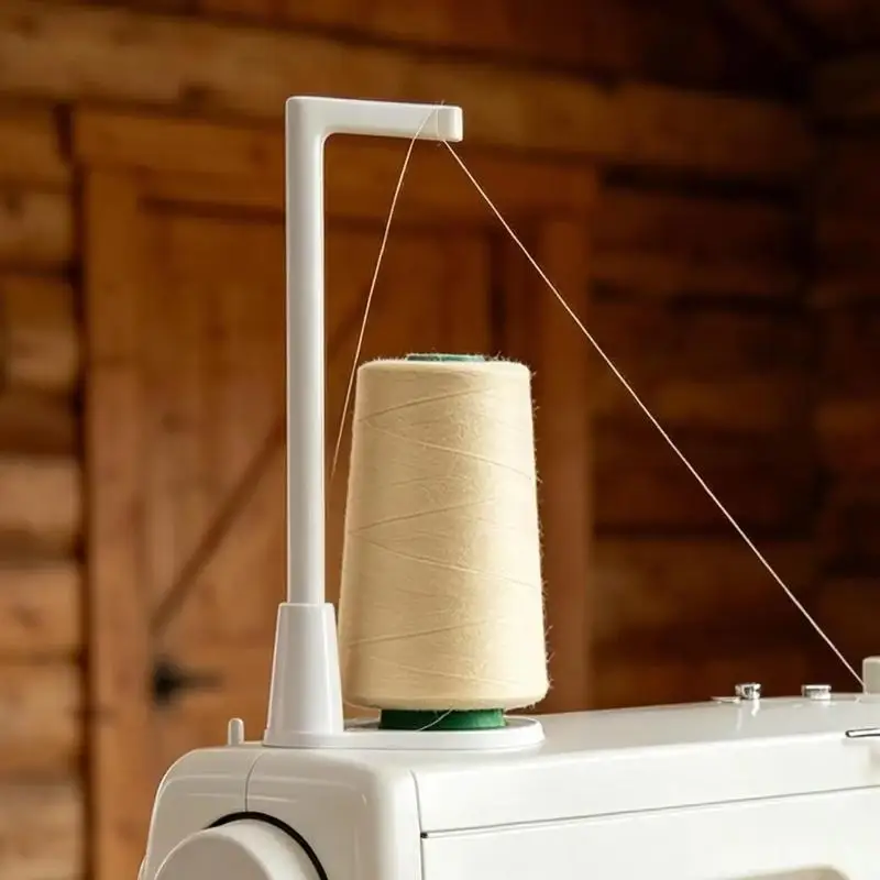3D Printed Sewing Thread Stand Smooth Thread Feed Sturdy Lightweight Portable for Travel Sewing Activities