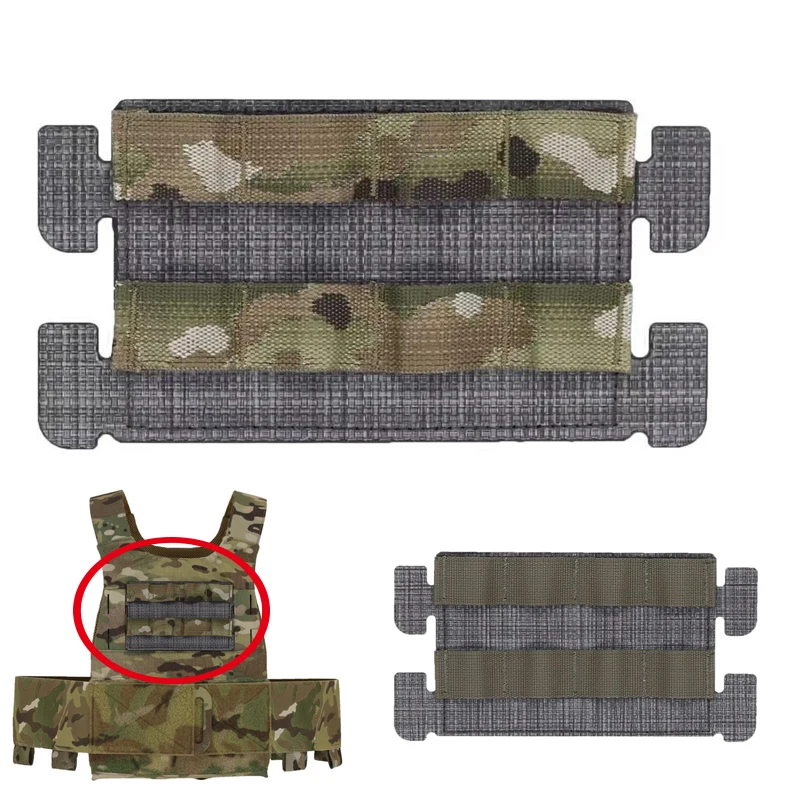 

Airsoft FCSK Vest Admin Panel Tactical Paintball Vest Molle Expansion Carbon Fiber Chest Panel Accessory