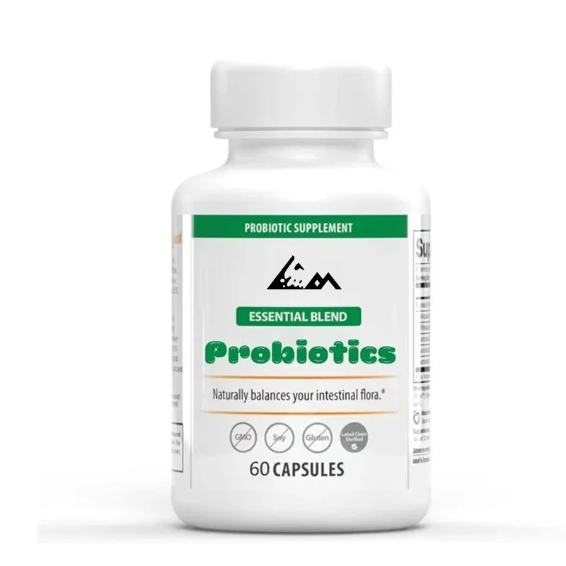 Essential Blend Probiotics, Supporting Intestinal Health, 60 Capsules