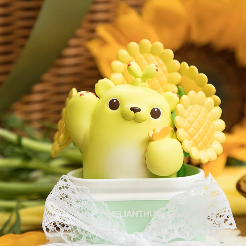 

Budding Bear Flower Story Series Blind Box Toys Mystery Box Original Action Figure Mystere Cute Doll Kawaii Model Gift