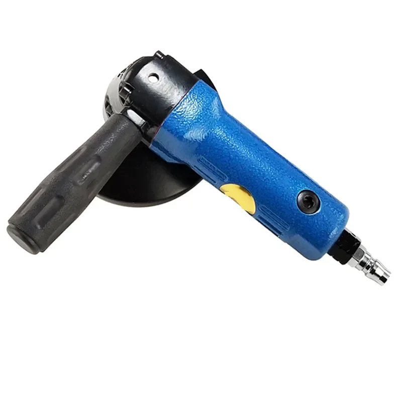 

220v Pneumatic Angle Grinder Pressure Plate Cutting Rear Adjustment Angle Grinder Grinding Machine Gas Wheel Polishing Machine