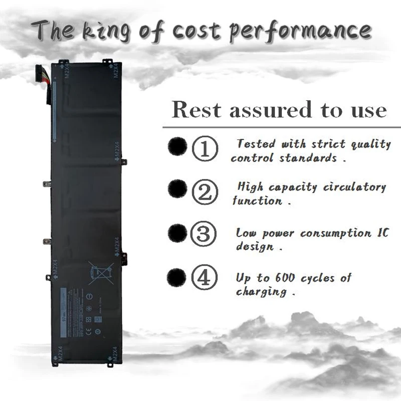 Nobi-batería para ordenador portátil, 11,4 V, 97WH, nueva, 6GTPY, 5XJ28, para Dell Precision 5520, 5530, XPS 15, 9560, 9570, 7590, serie 5D91C, P83F001