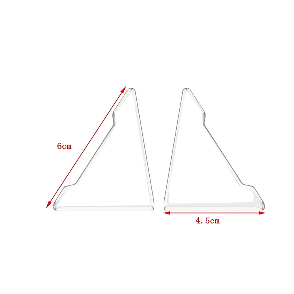 4Pcs/set Universal Car Door Corner Guard Anti-collision Covers Transparent Silicone Anti-Scratch Stickers Door Protection Cover