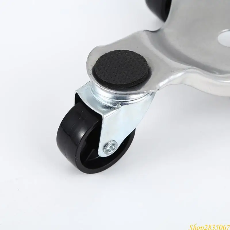 Triangular Base Wheeled Load Shifter Carbon Steels Moving Tool 3 Wheel Dollies For Easy Furniture Warehouse Moving 831F