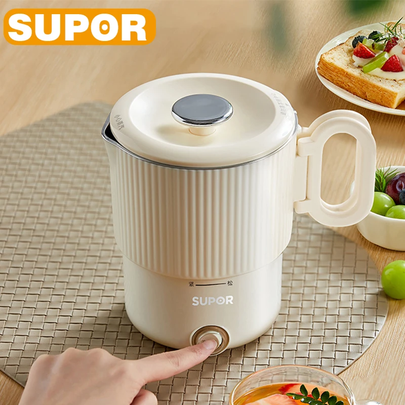 

SUPOR Household Folding Kettle 800ML Electric Portable Boiling Pot 220V Travel Water Boiler Kitchen Appliances Water Kettle