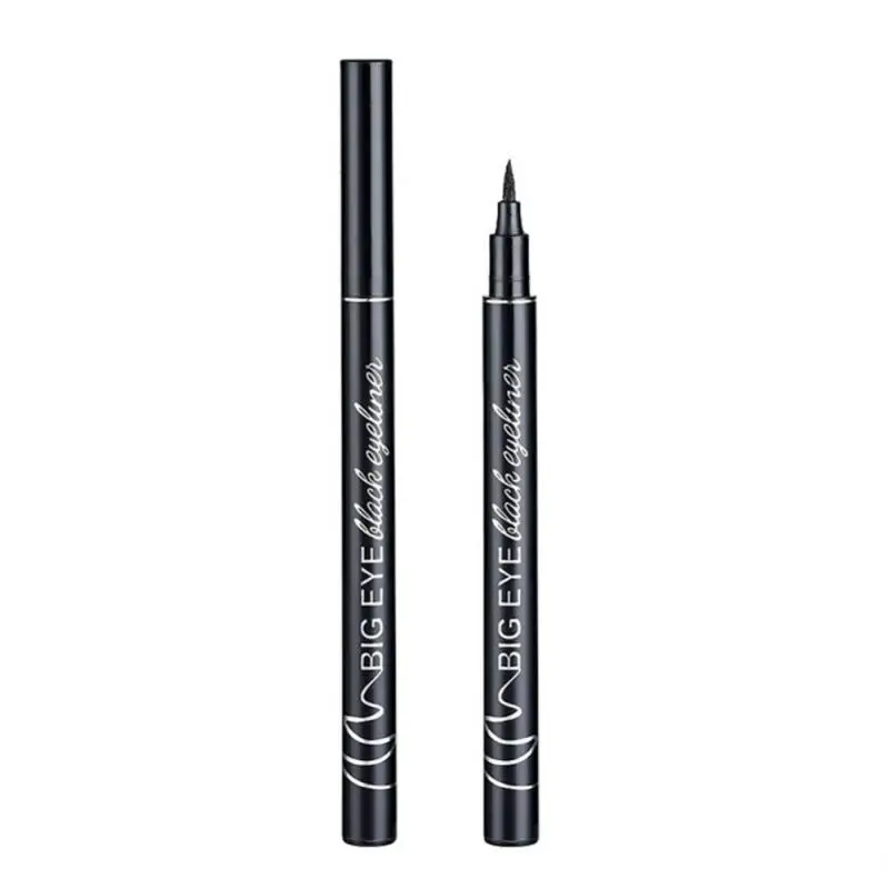 Penna liquida per Eyeliner da donna impermeabile a lunga durata asciugatura rapida trucco liscio Beauty Matte Eyeliner Stamp Eye Pencil nuovo