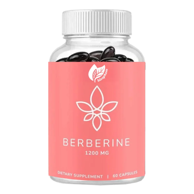 

Little Berlin HCL 1200mg High-Quality Berberine Supplement with 97% Purity - 60 Capsules for Health And Wellness