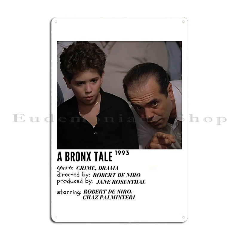 Lover Gift A Bronx Tale Tony Soprano Vintage Style Art Metal Plaque Poster Cinema Wall Plaque Kitchen Printing Tin Sign Poster
