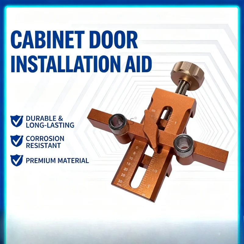 Aluminum Alloy Wardrobe Rebounder Punching Auxiliary Install Tool Wholesale Cabinet Furniture Carpentry Fitting Hardware Tool