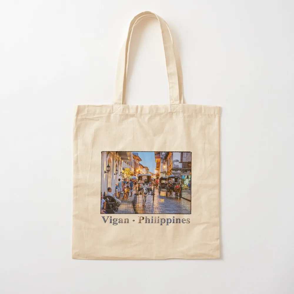 

Rush Hour in Vigan City Tote Bag shopper bags bags for women shopper bag woman shopper bag women