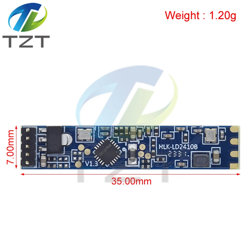 TZT HLK-LD2410B FMCW 24G Smart Human Presence Status Sensing Radar Heartbeat Detection Sensor Module High Sensitivity