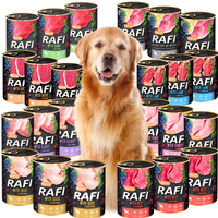 Rafi Wet MIX Dog Food 24 Flavors VALLEY NOTETS 400 G X 24 PCs