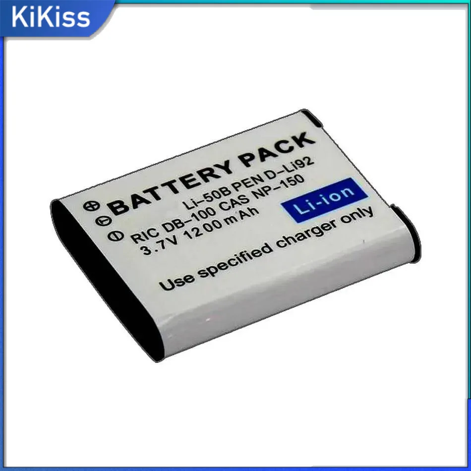 Аккумулятор LI-50B для Olympus Mju 1020 SP-800UZ Stylus 1010 U U6010 U6020 Pentax XZ-1 Ricoh CX3 CX4 D-LI92