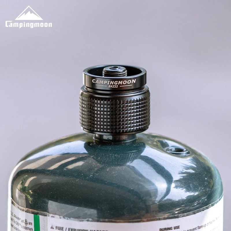 

Адаптер CAMPINGMOON BKZ22 из алюминиевого сплава для подключения газового баллона к горной горелке (самозакрывающийся)