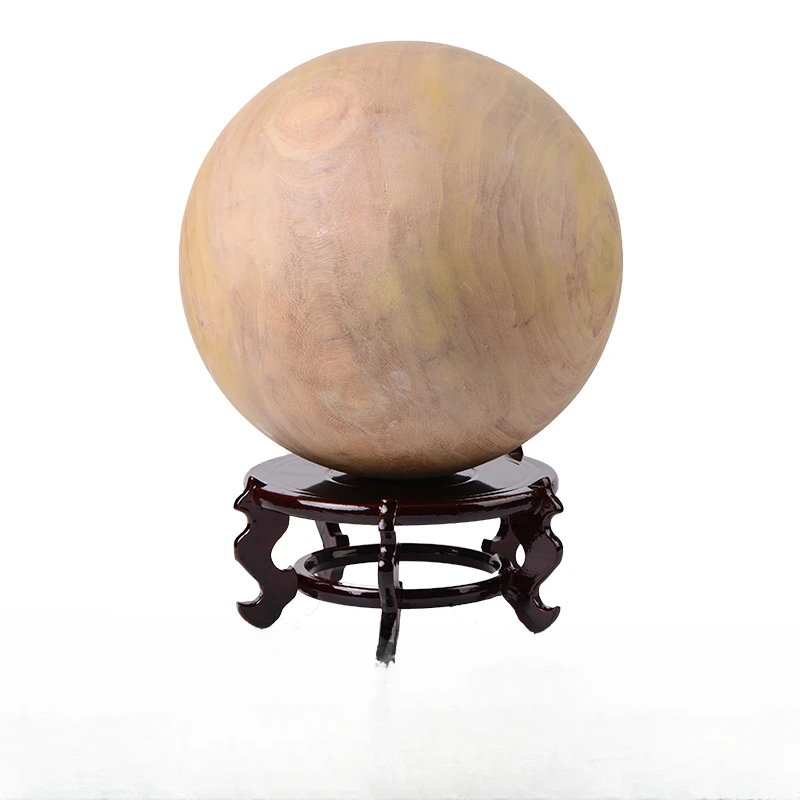 Solid Wood Tai Chi Soft Power Ball Fitness Practice Health Raw