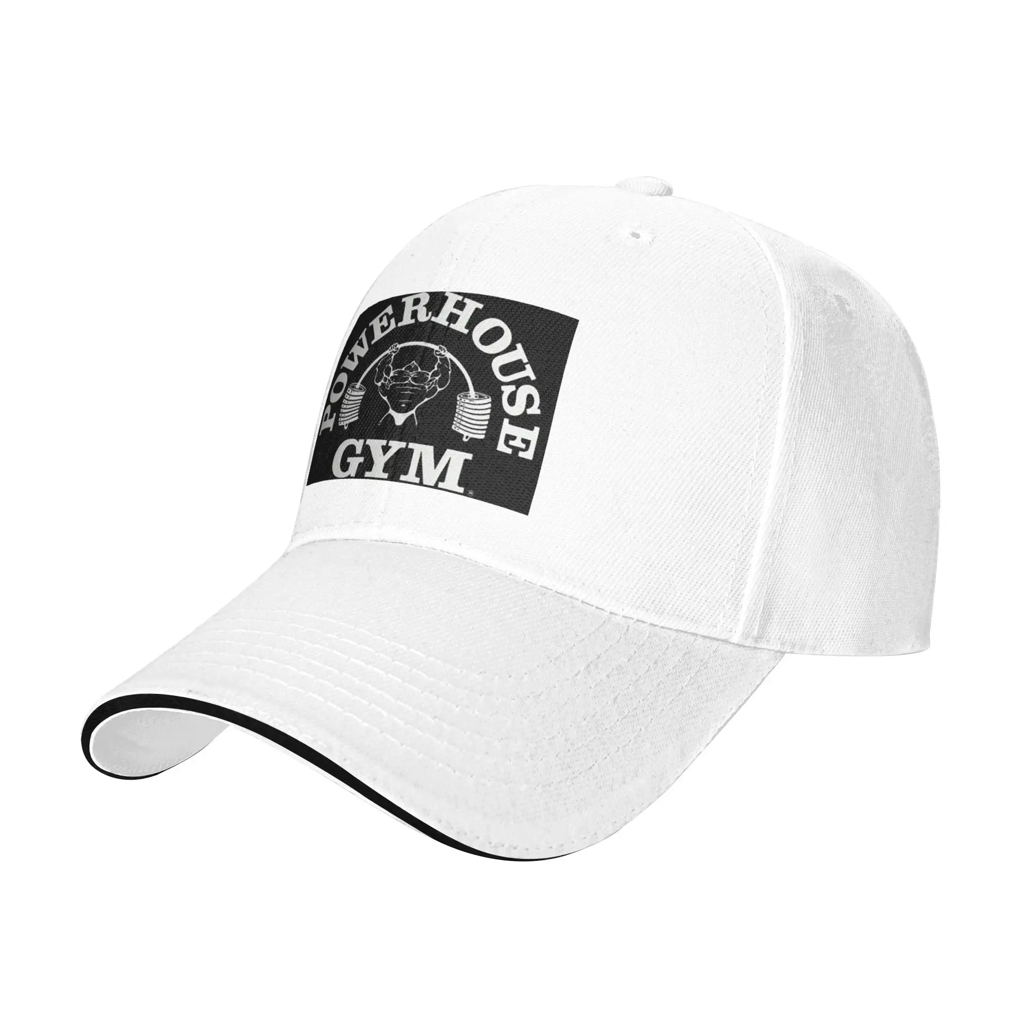 Powerhouse Gym Fitness Building Muscle Cap Casual Baseball Caps Adjustable Hat Hip Hop Summer Unisex Baseball Hats Customizable