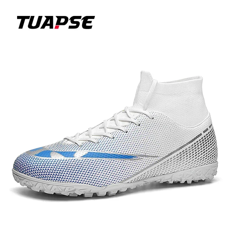 TUAPSE Mens Soccer Shoes Professional Soft Comfortable Teenager Quality Breathable Wear-Resistant Football Training Sneakers