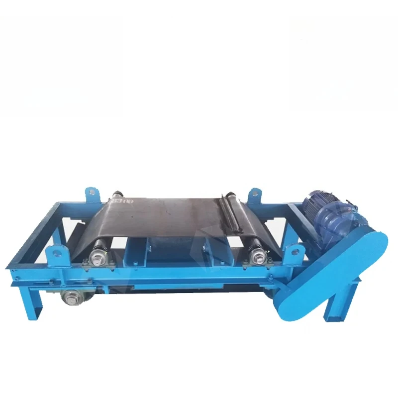 

Cleaning Permanent Magnetic Conveyor Belt Iron Remover Suspended Magnetic Separator